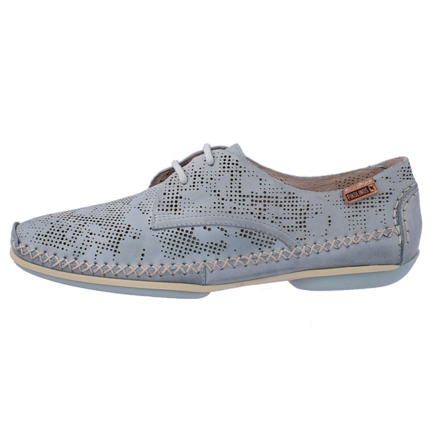 Pantofi dama, din piele naturala, Pikolinos, W1R-4683-42, bleumarin, Bleumarin